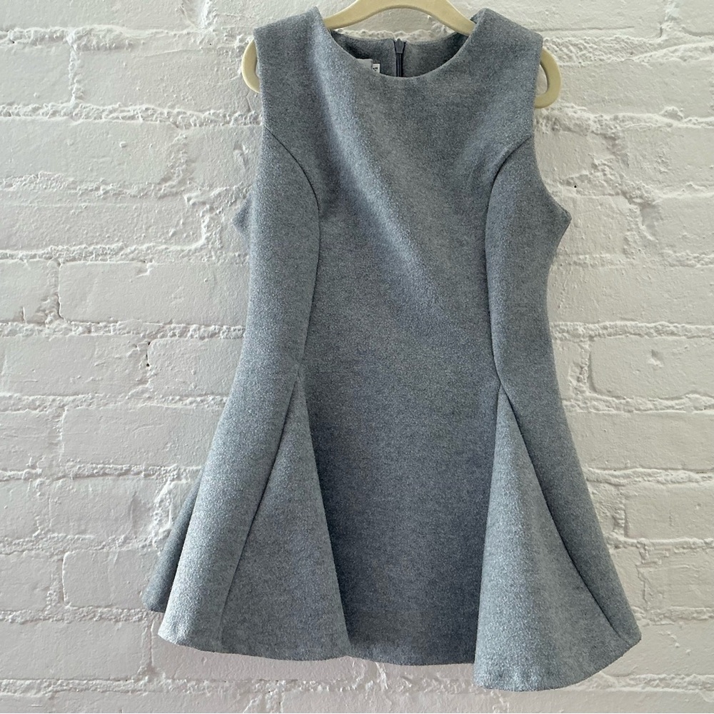 Trish Scully Child Dress Youth Girls Size 4 Formal Wedding Dark Gray - Picture 9 of 16